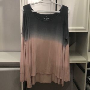 Soft & Sexy T / Long Sleeve /Shoulder Cutouts